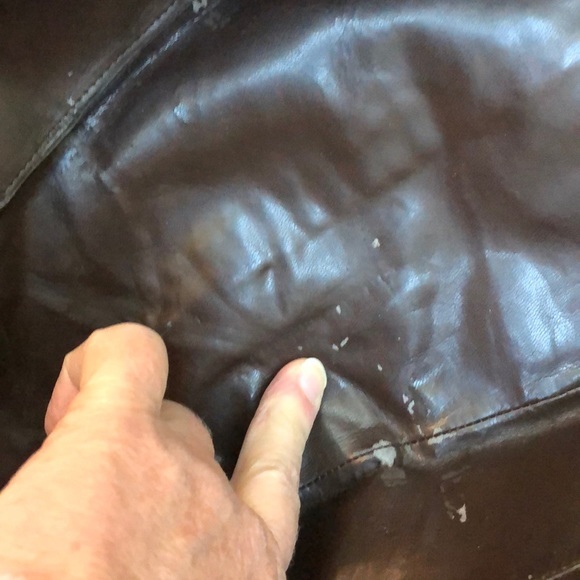 Genuine leather brown boots, Macys Alfani suede and stud detail - Picture 9 of 15